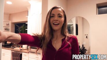 I fucked my unprofessional whore real estate agent and made her squirt